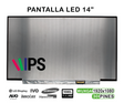 Pantalla Led De 14" Full Hd Ips Msi N140Hce-En2