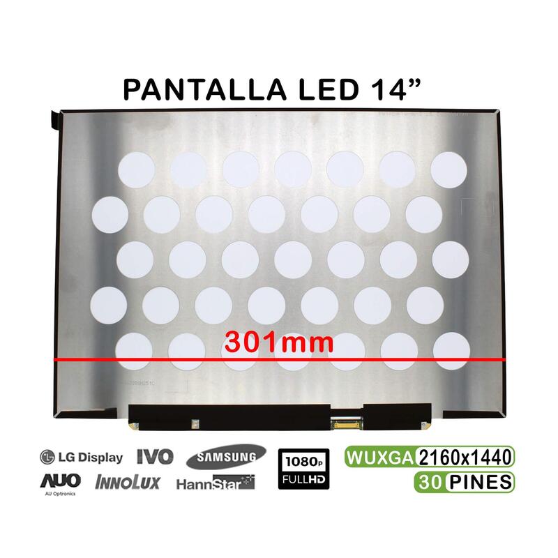 Pantalla Led 14" Para Portátil Tv140wtm Nh0 2160x1440 30 Pines