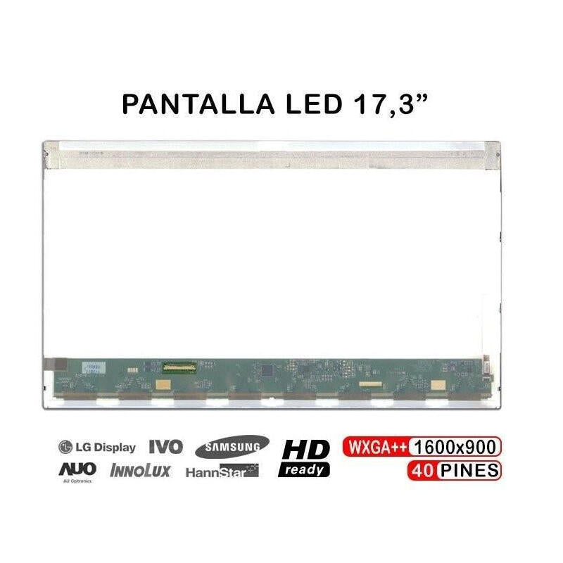 Pantalla Led 17.3 N173o6-L02, Claa173ua01a Ltn173kt03