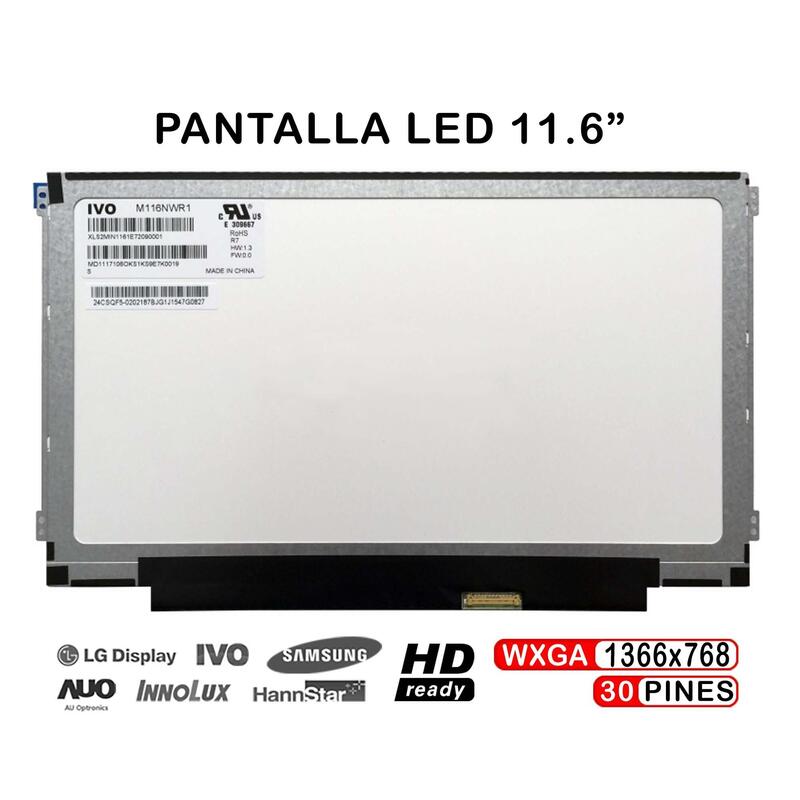 Pantalla Led De 11.6" Para Portátil M116nwr1 M116nwr1 R7