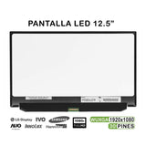 Pantalla Led De 12.5" Para Portátil Lenovo N125hce-Gn1 Rev.C2 St50g56781 00ny418