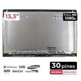Pantalla Led De 13.3" Para Portátil Hp Envy 13 Ba L96784 001 Con Marco