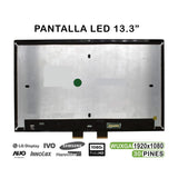 Pantalla Led De 13.3" Para Portátil Hp Envy X360 13 Bd 30 Pines Sin Marco Reacondicionado