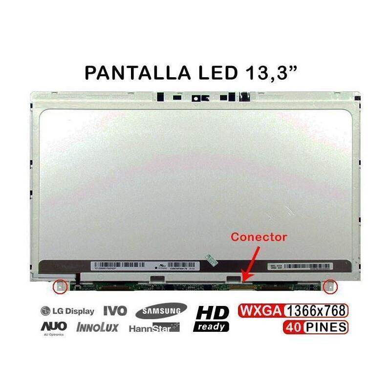 Pantalla Led De 13.3" Para Portátil Lp133wh5 (Ts) (A1) Lp133wh5 Tsa1