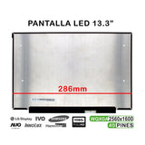 Pantalla Led De 13.3" Para Portátil Lp133wq1 Spk4 Ne133qdm N65