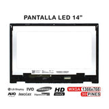 Pantalla Led De 14" Para Portátil Hp Pavilion X360 14 Dw 14 Dwxxx Series Con Marco