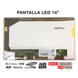 Pantalla Led De 14" Para Portátil Lp140wd1 Tl M1 D2 A1 Ltn140kt04 1600x900 40 Pin