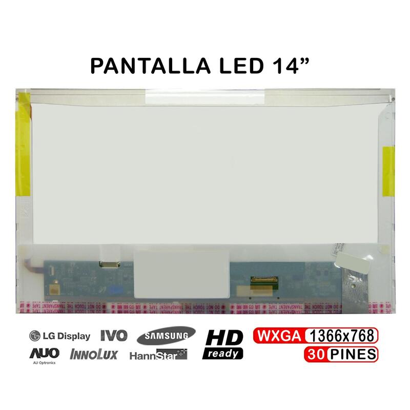 Pantalla Led De 14" Para Portátil Ltn140at05 102 30 Pines