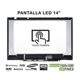Pantalla Led De 14" Táctil Con Marco Para Portátil Hp Pavilion X360 14-Cd 14-Cd0003ns 14-Cd0008ns