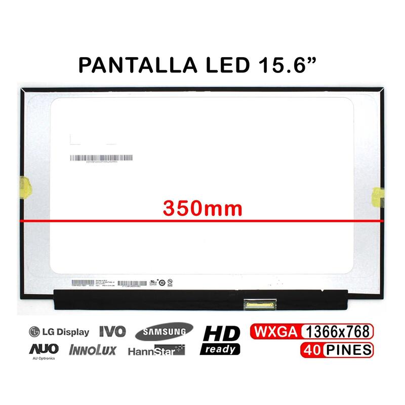 Pantalla Led De 15.6" Para Portátil B156xtk02.0 40 Pines