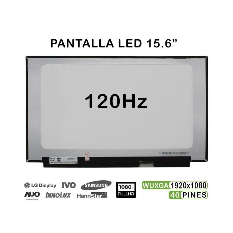 Pantalla Led De 15.6" Para Portátil Lenovo Ideapad Gaming 3i 15imh05 Nv156fhm-Nx1 120hz