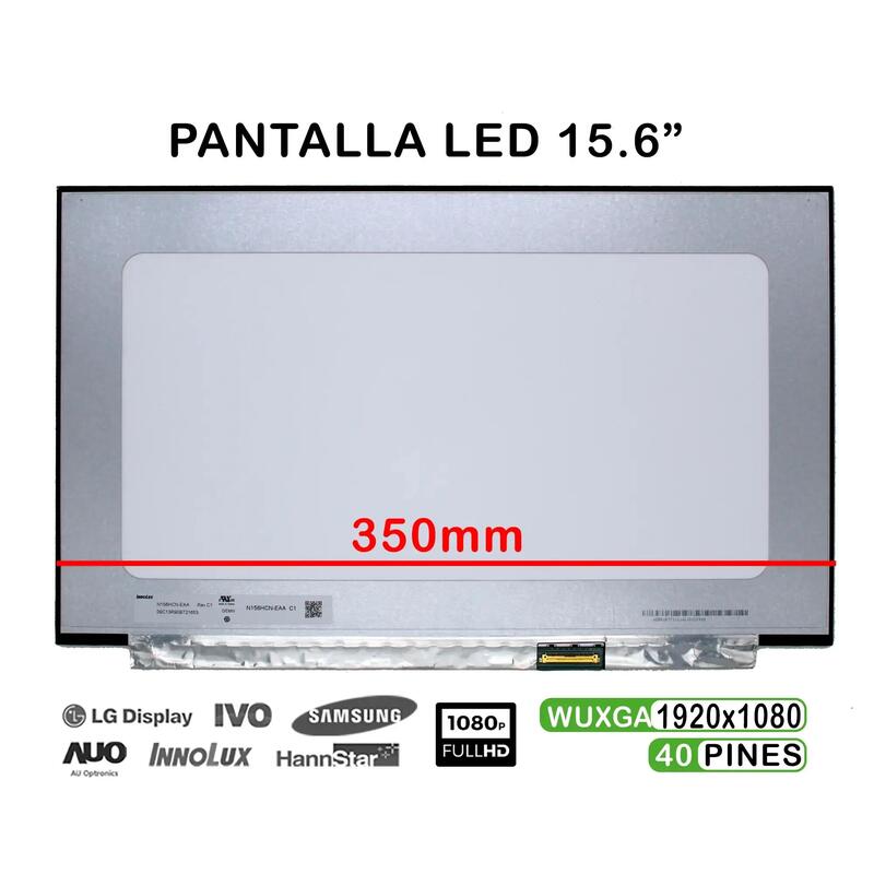 Pantalla Led De 15.6" Para Portátil N156hcn Eaa C1 Fhd 40 Pines