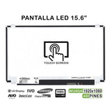 Pantalla Led De 15.6" Táctil Para Portátil Nt156fhm-T00 Fhd 40 Pines