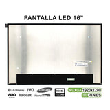 Pantalla Led De 16" Para Portátil Ne160wum N61 V8.0 30 Pines
