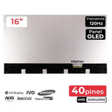 Pantalla Led De 16"  Para Portátil Samsung Atna60bx01