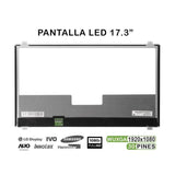 Pantalla Led De 17.3" Para Portátil Asus G571j Lp173wf4 Sp D1