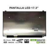 Pantalla Led De 17.3" Para Portátil Lq173d1jw31 3840x2160 40 Pines