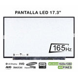 Pantalla Led De 17.3" Para Portátil N173hme Ga1 Fhd 165hz