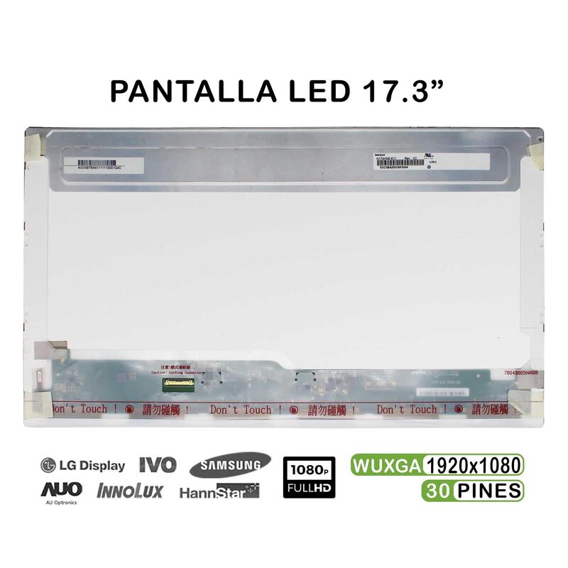 Pantalla Led Fhd De 17.3" Para Portátil N173hge-E11 B173htn01.1 30 Pines Edp