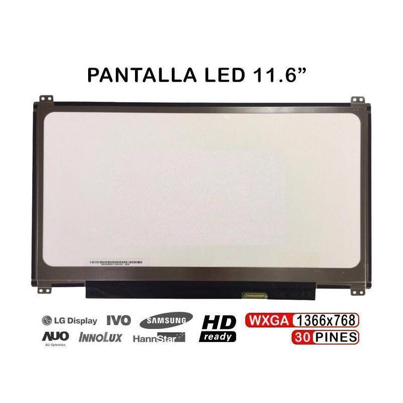 Pantalla Led Para Portátil Asus Eeebook X205t X205ta B116xtn02.3 11.6" 30 Pines