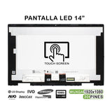 Pantalla Led Táctil 14" Para Portátil Hp Pavilion X360 14 Dy 14m By