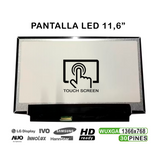 Pantalla Led + Táctil De 11.6" Para Portátil Acer Aspire V5 132p V5 132p 2446 B116xan02.2 Sin Marco