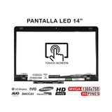 Pantalla Led + Táctil De 14" Para Portátil Hp Pavilion X360 14-Ba009ns