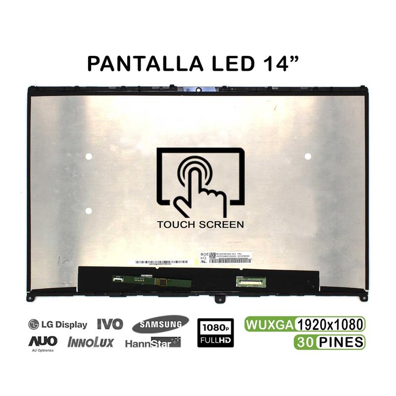 Pantalla Led Táctil De 14" Para Portátil Lenovo Ideapad Flex 5 14iil05 5 14are05 5 14itl05