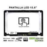 Pantalla Led Táctil De 15.6" Para Portátil Hp Envy X360 M6 Aq Series Con Marco