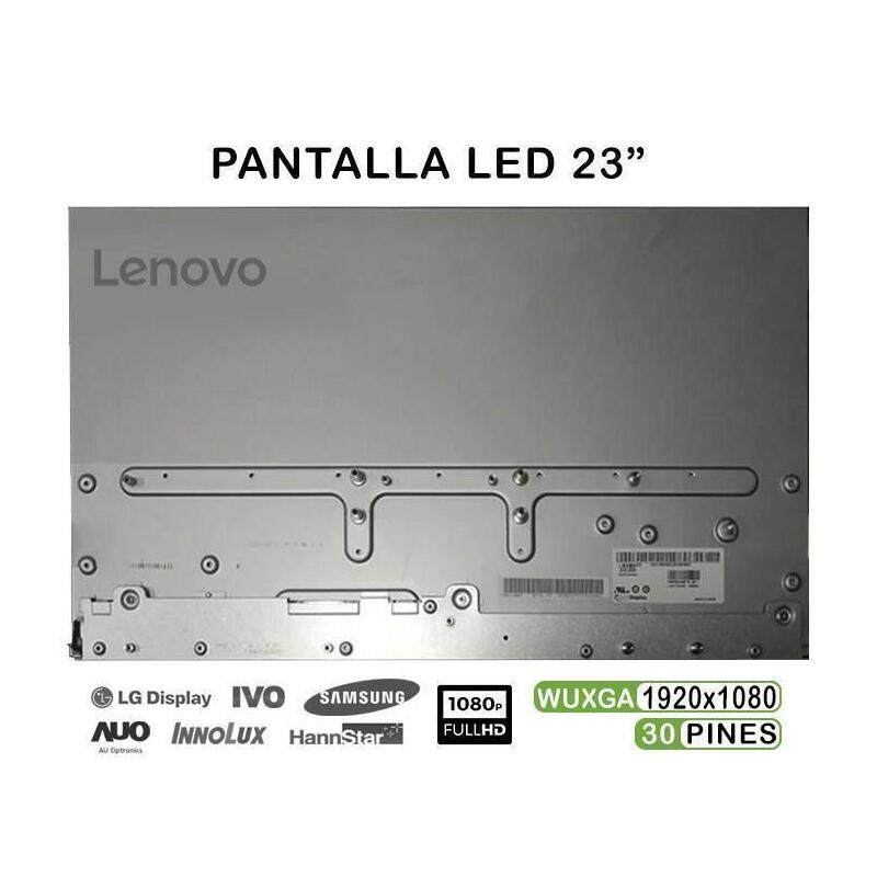 Pantalla Led Táctil De 23" Pulgadas Para Portátil Lenovo
Modelos: Ideacentre 510s-23isu, 520s-23iku
P/N: Lm230wf7-Ssb2