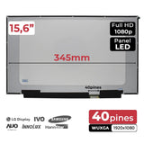 Pantalla Led De 15.6" Para Portátil Msi Ge66 Raider 10Sfs | Lq156M1Jw26 Fhd