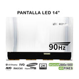 Pantalla Oled De 14" Para Portátil Atna40yk07 90hz 2880x1800
