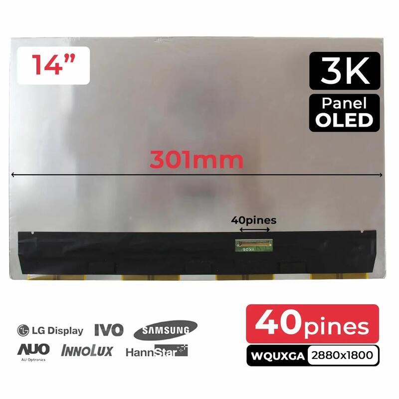 Pantalla Oled De 14"  Para Portátil Hp 14 Eh0004ns Atna40yk06 002