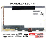 Pantalla Led De 14" Para Portátil Packard Bell Easynote Nj31 Nj65