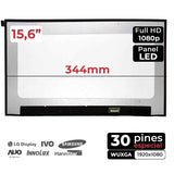 Pantalla Led De 15.6" Para Portátil B156Han09.1 Hw0A