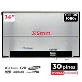 Pantalla Para Portátil Dell Latitude 5400 14-5400 P98G P98G001 5420 14-5420 P137G P137G001 P137G002