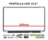 Pantalla Para Portátil Dell Latitude E5540 E5570 15-E5570 P48F P48F001 E6540 15-E6540