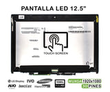 Pantalla Táctil Led De 12.5" Para Portátil Lenovo Thinkpad Yoga 260 Fhd 30 Pines