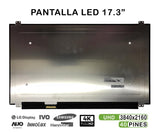 Pantalla Led De 17.3" Para Portátil Lq173D1Jw31 3840X2160 40 Pines