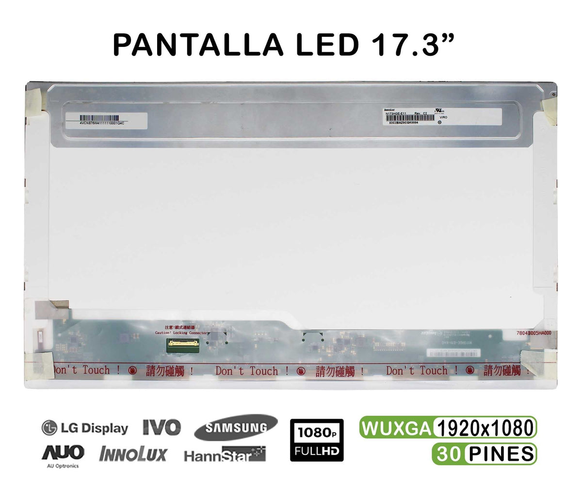 Pantalla Led De 17.3" Para Portátil Msi Ge70 2qe Apache Pro Full Hd