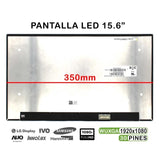 Pantalla Led De 15.6" Para Portátil N156Hca-Ea5 Rev.C3