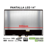 Pantalla Táctil 14" Atna40cu06-0 Para Portátil