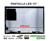 Pantalla Táctil Retina De 15" Microsoft Surface Book 2 Lp150Qd1-Spa1 60 Pin