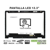 Pantalla Táctil Led De 13.3" Para Portátil Dell Inspiron 13 5368 5378 5379 Con Marco