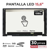 Pantalla Táctil Led De 15.6" Para Portátil Hp Envy X360 15 Ey 15z Ey Con Marco Plata