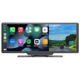 Pantalla Táctil Universal Con Dash Cam Integrada Swm B5303r 10.26 Pulgadas Carplay/Android Auto Inalámbrico Negro