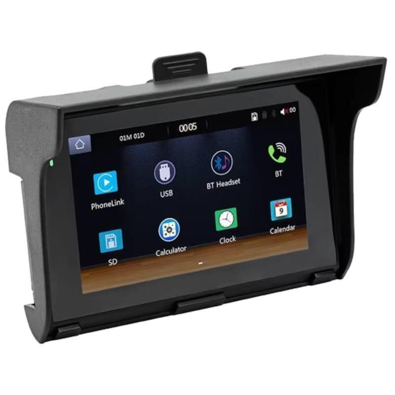 Pantalla Táctil Universal Swm B5350 5 Pulgadas Carplay/Android Auto Inalámbrico Negro