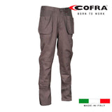 Pantalón De Trabajo Zimbabwe Antracita Talla Xxxl T56 Cofra