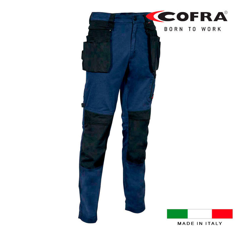 Pantalon Kudus Azul Marino Negro Cofra Talla 50