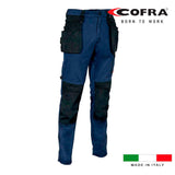 Pantalon Kudus Azul Marino Negro Cofra Talla 56
